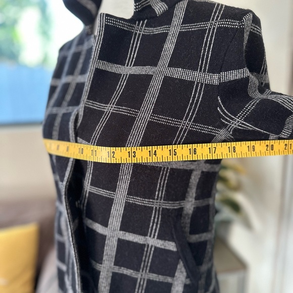 Moth Jacket XS Black/White Windowpane Plaid - Picture 8 of 11